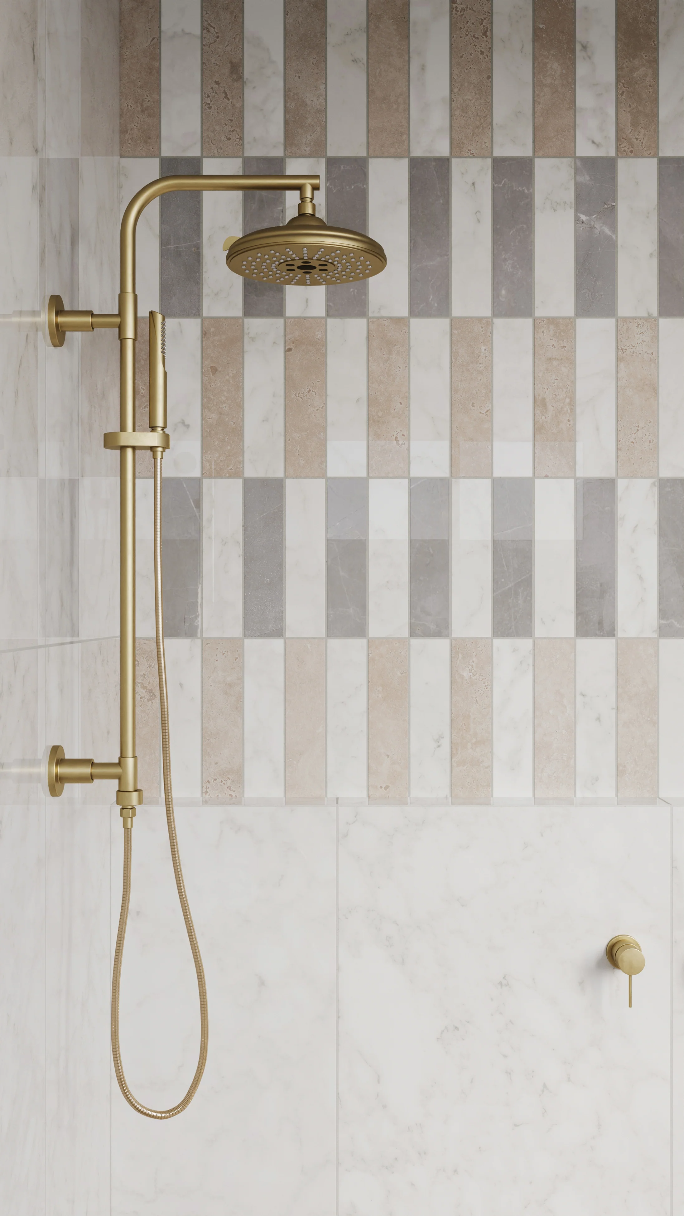 Aniston 3x12 Polished Porcelain Tile in Carrara Bianco - Image 12