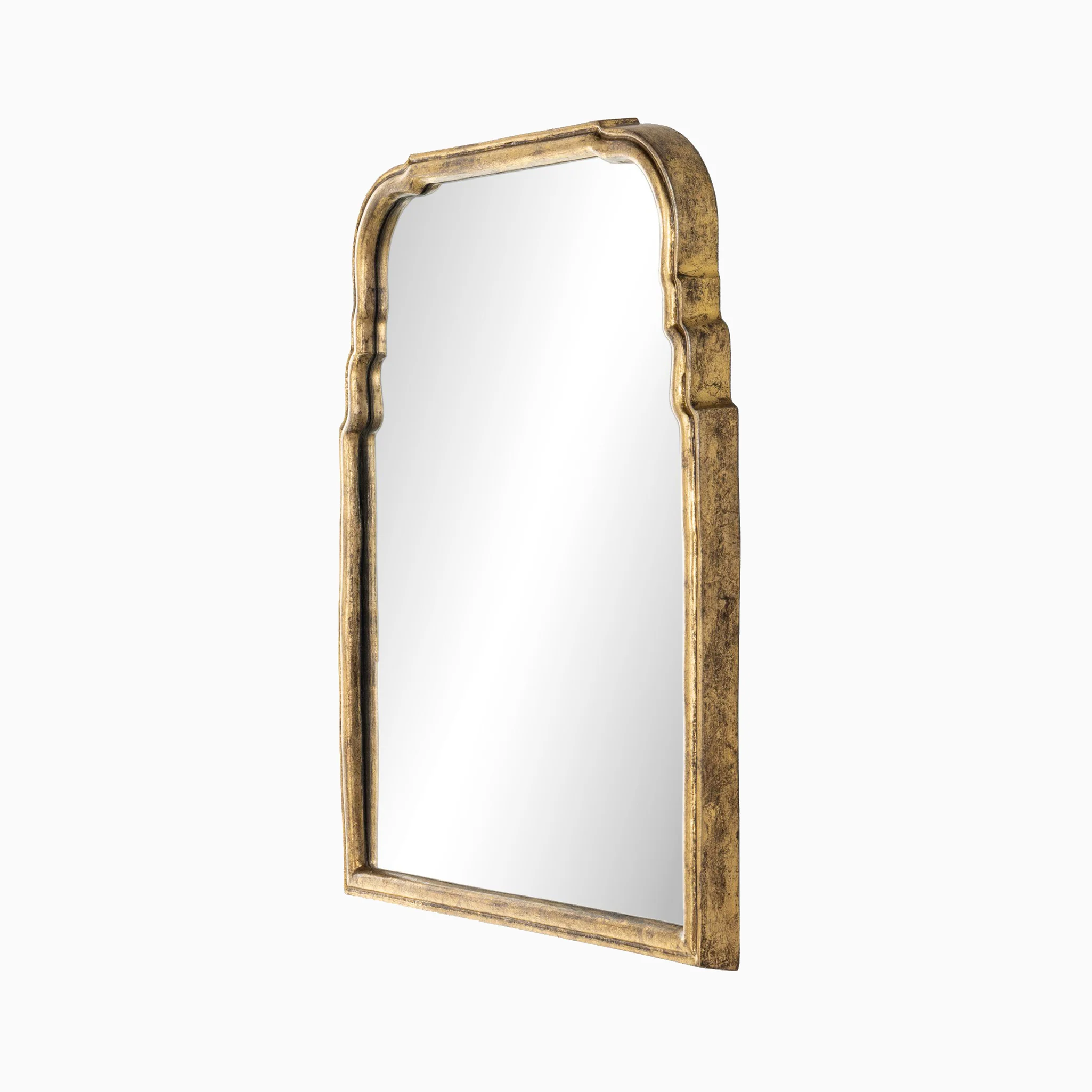 Clementine Mirror in Antiqued Gold Leaf - Image 3