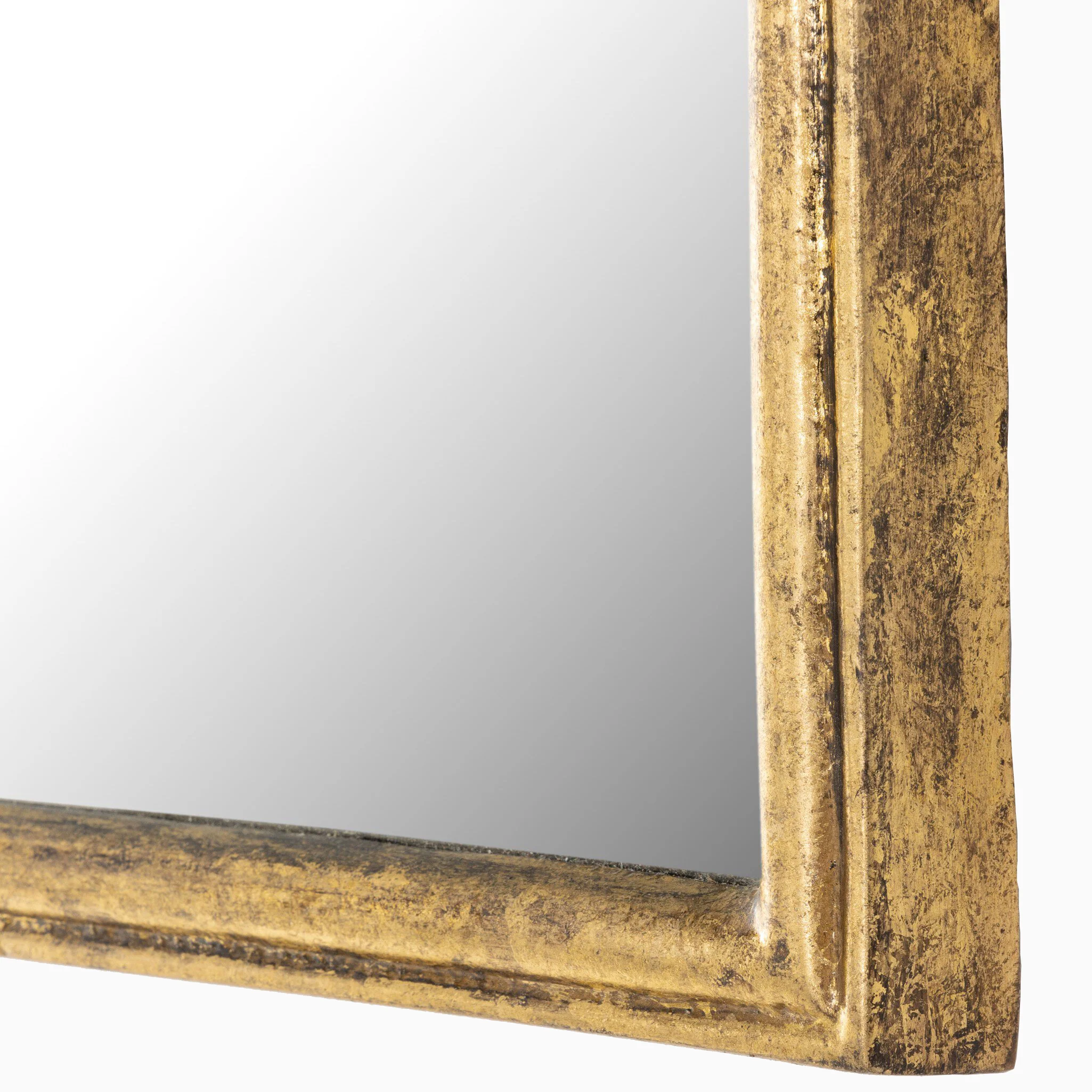 Clementine Mirror in Antiqued Gold Leaf - Image 5
