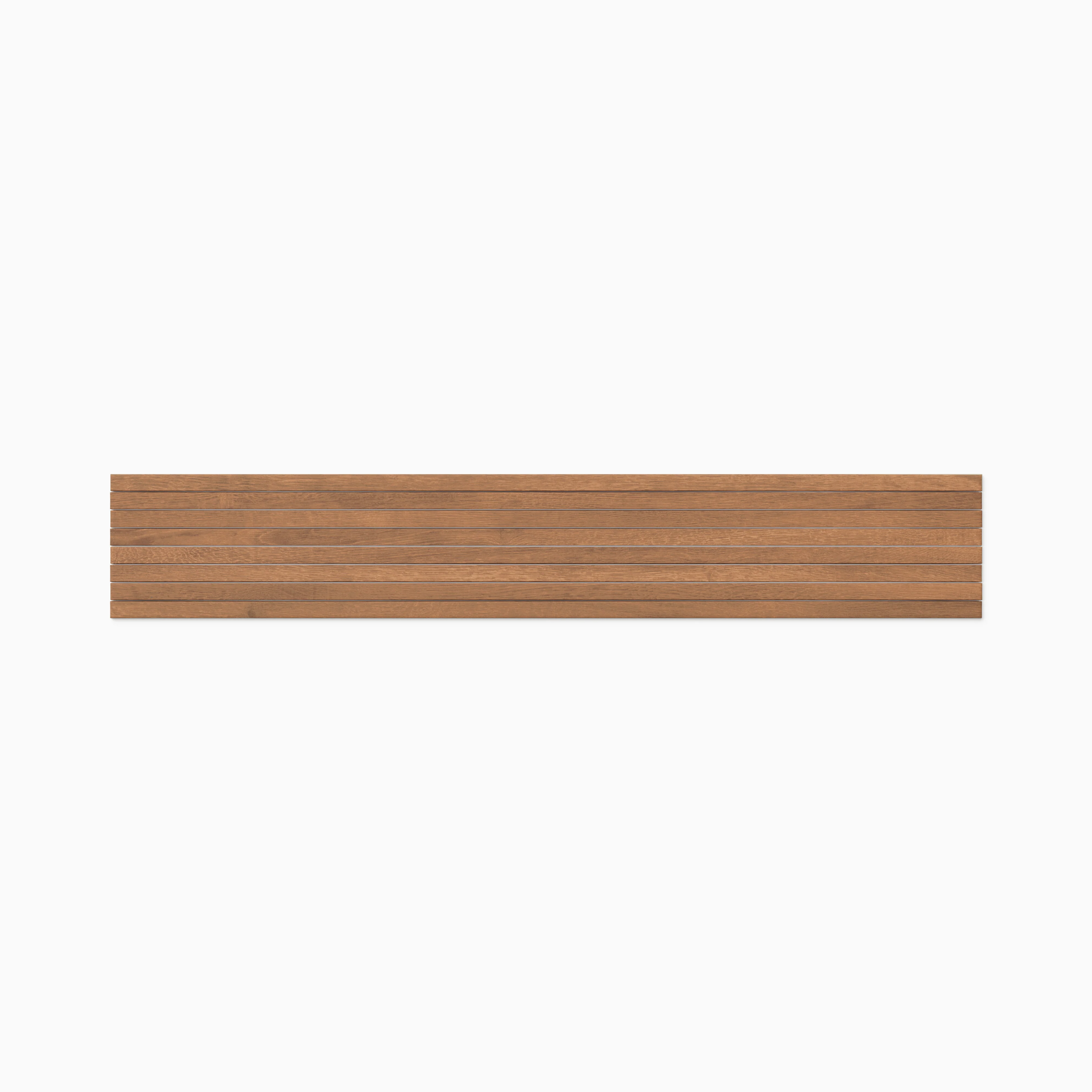 Nora 8x48 Matte Porcelain Mosaic Tile in Macchiato - Image 3