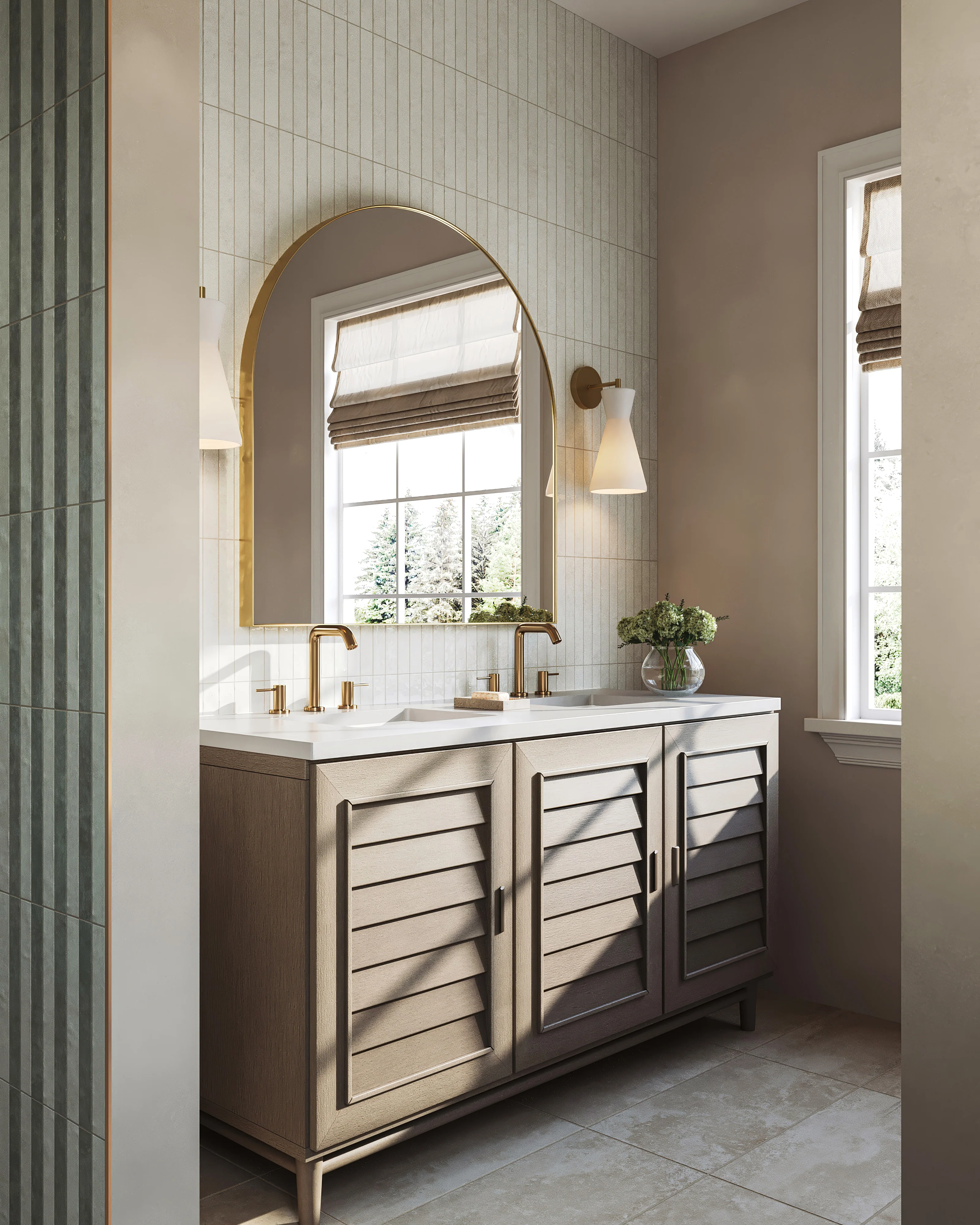 Pierce 12x24 Matte Porcelain Tile in Dune - Image 3